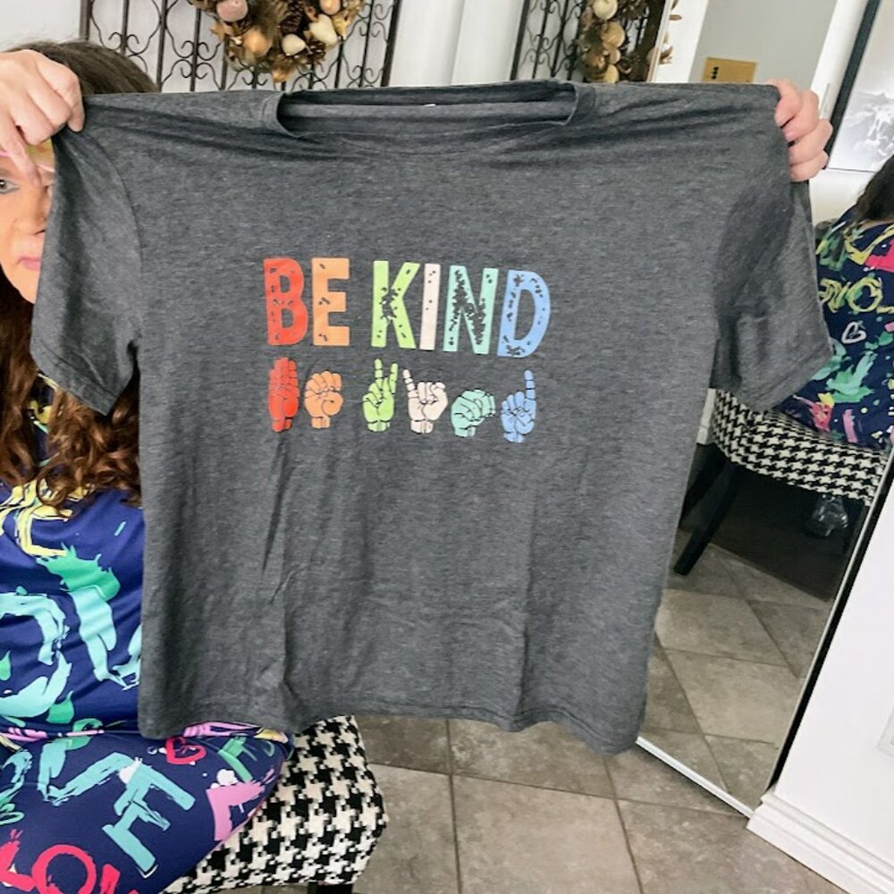 Kindness Awareness Shirts with Inspired Messaging Price Drop 10 or 4 for 20